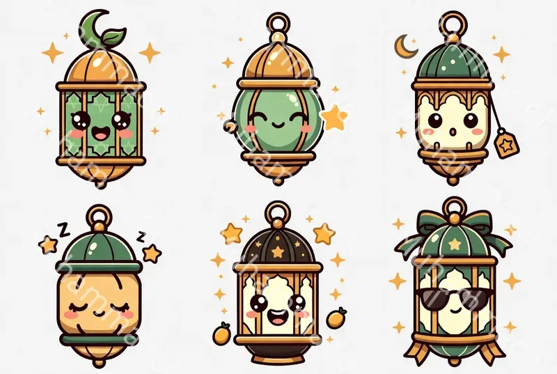 Cute Seasonal Icon Collection Generator