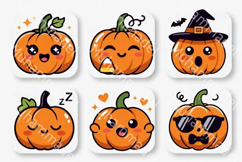 Cute Seasonal Icon Collection Generator