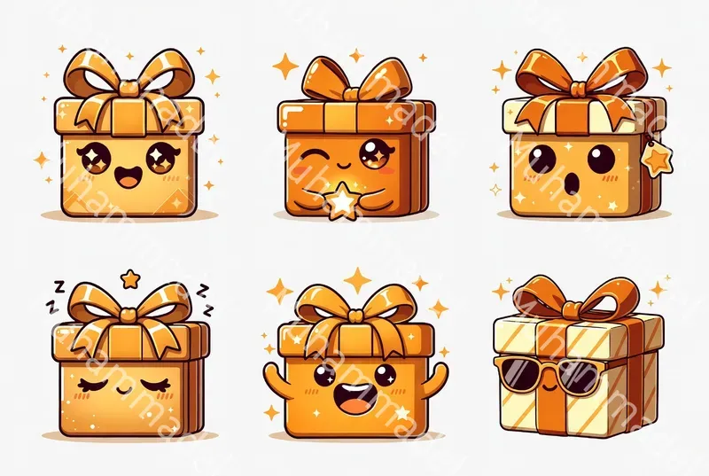 Cute Seasonal Icon Collection Generator