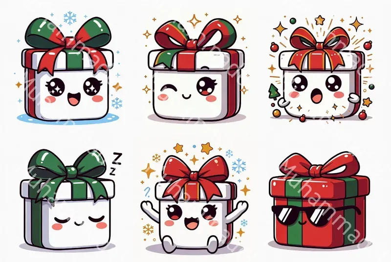 Cute Seasonal Icon Collection Generator
