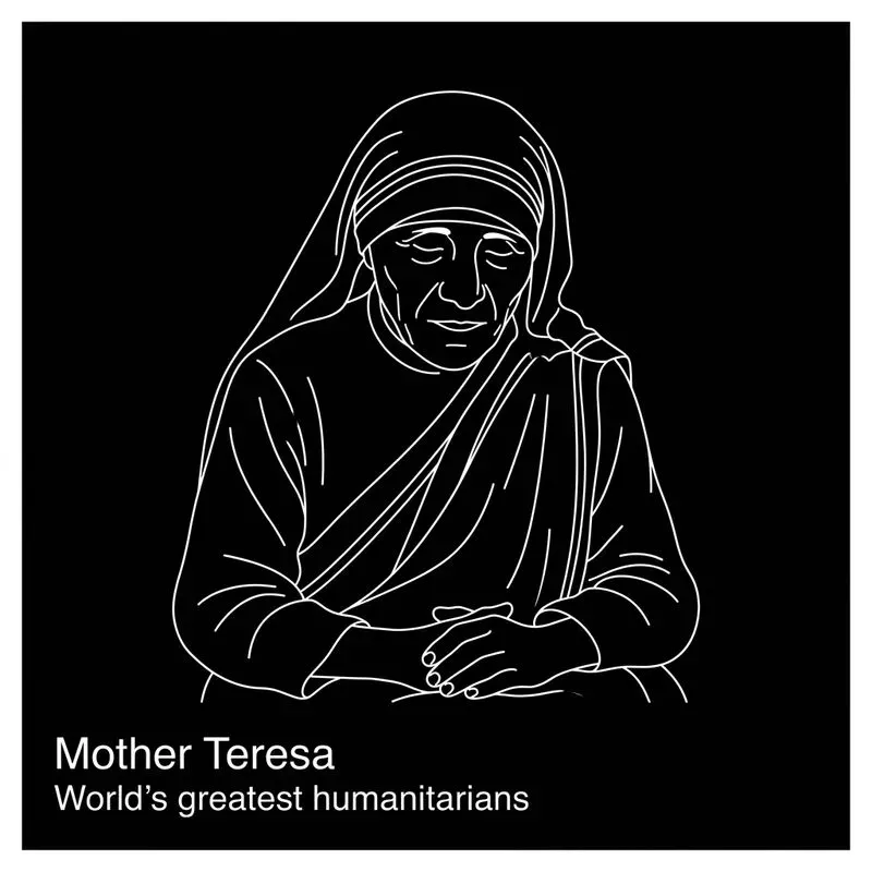 Famous Women In Minimalist Line Art