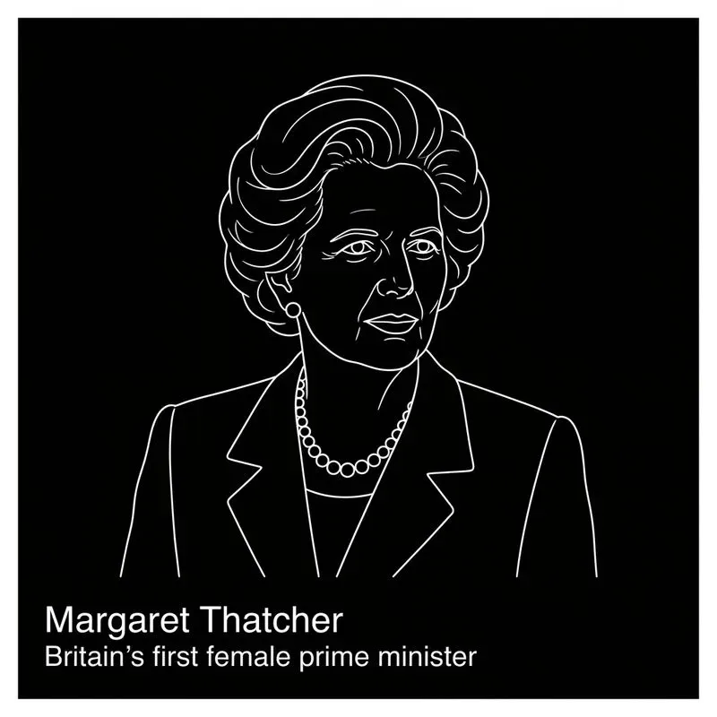 Famous Women In Minimalist Line Art