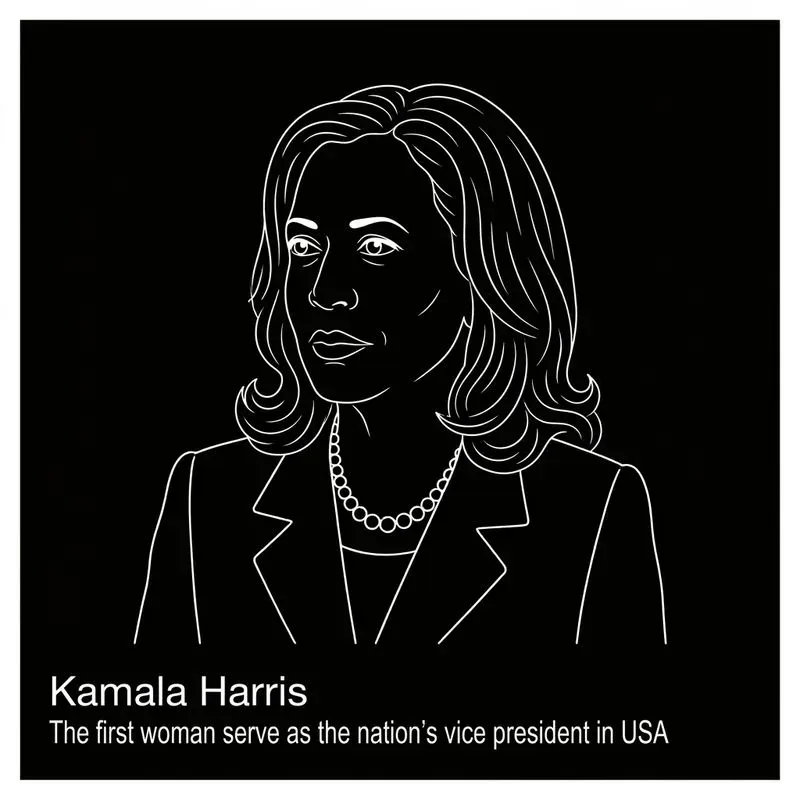 Famous Women In Minimalist Line Art