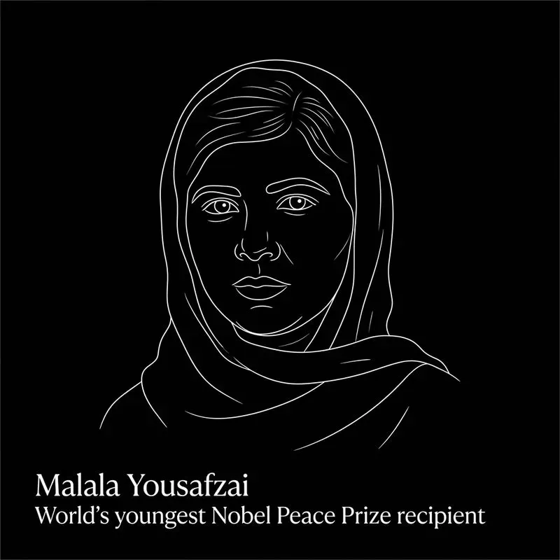 Famous Women In Minimalist Line Art