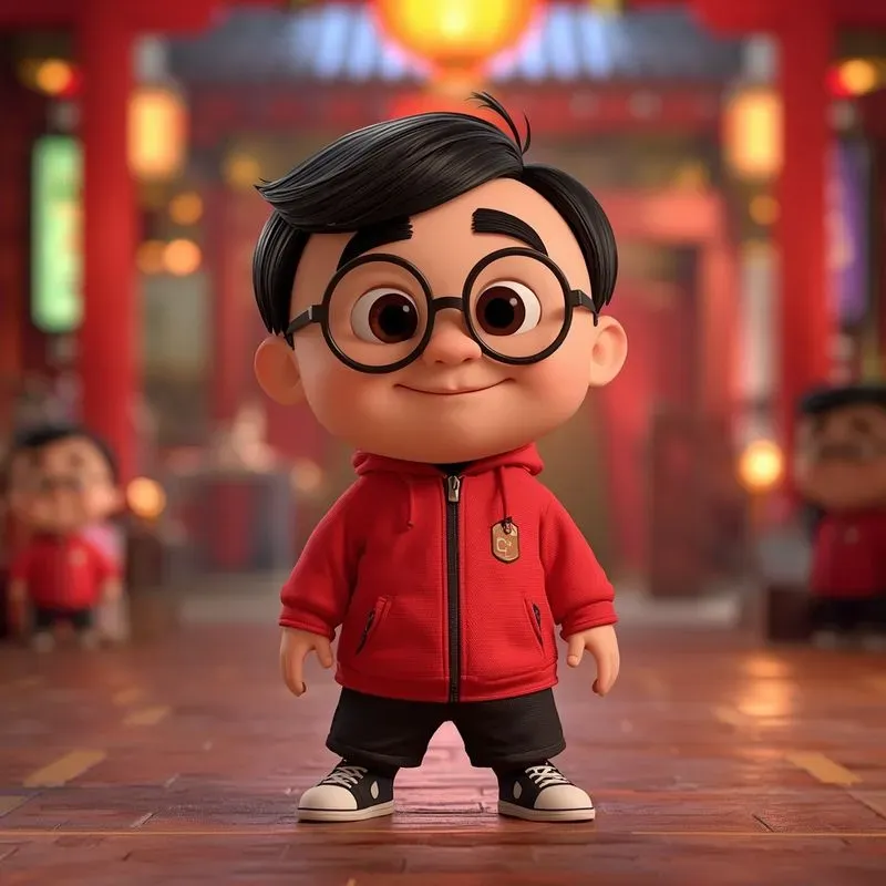 3D Pixarstyle Animation Character Prompts