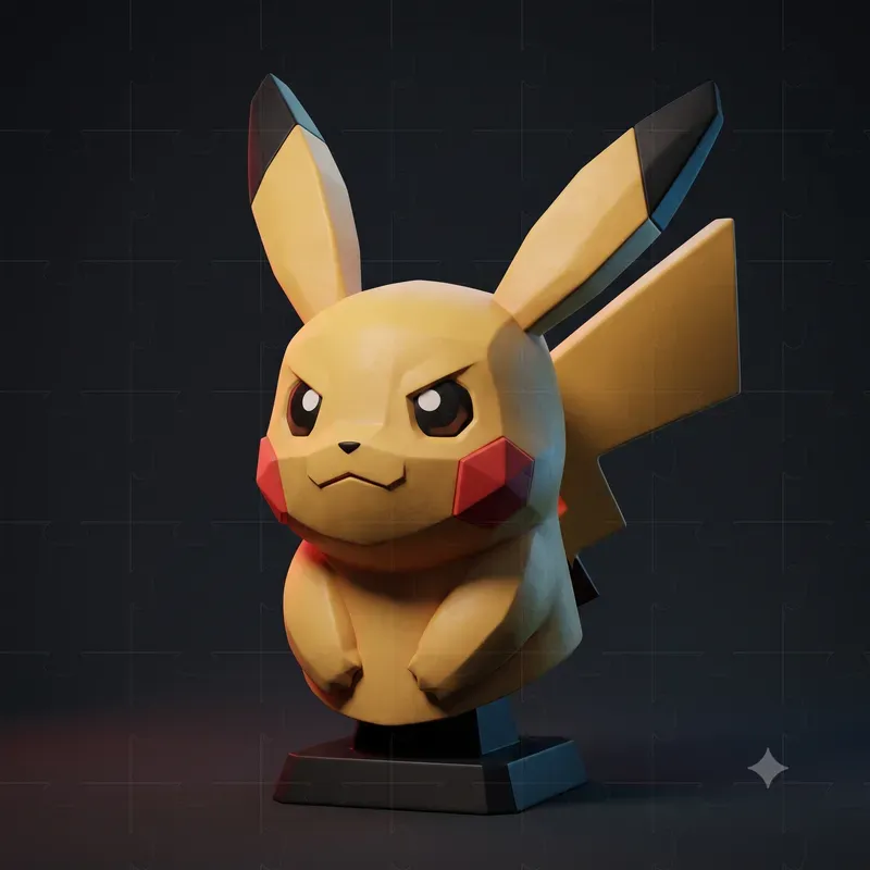 Stylized 3D Character Bust Portraits