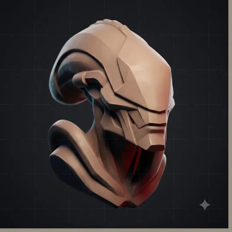 Stylized 3D Character Bust Portraits