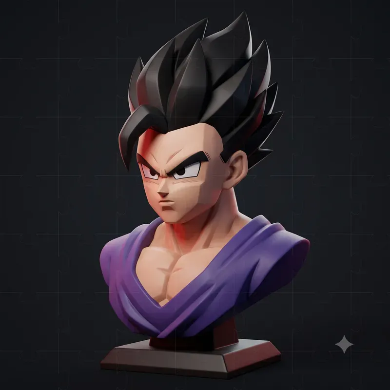 Stylized 3D Character Bust Portraits