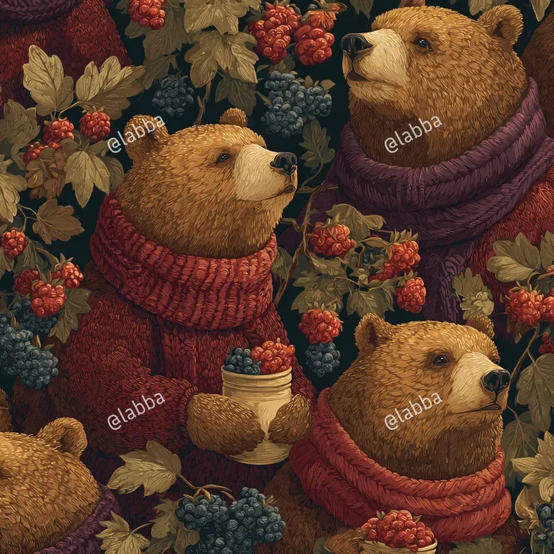 Whimsical Woodland Oil Patterns