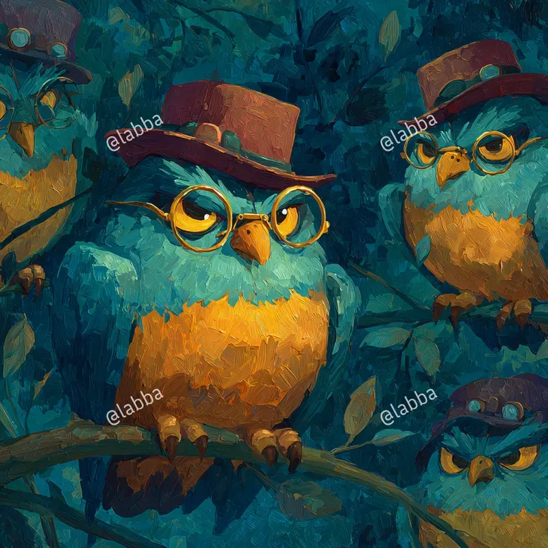 Whimsical Woodland Oil Patterns