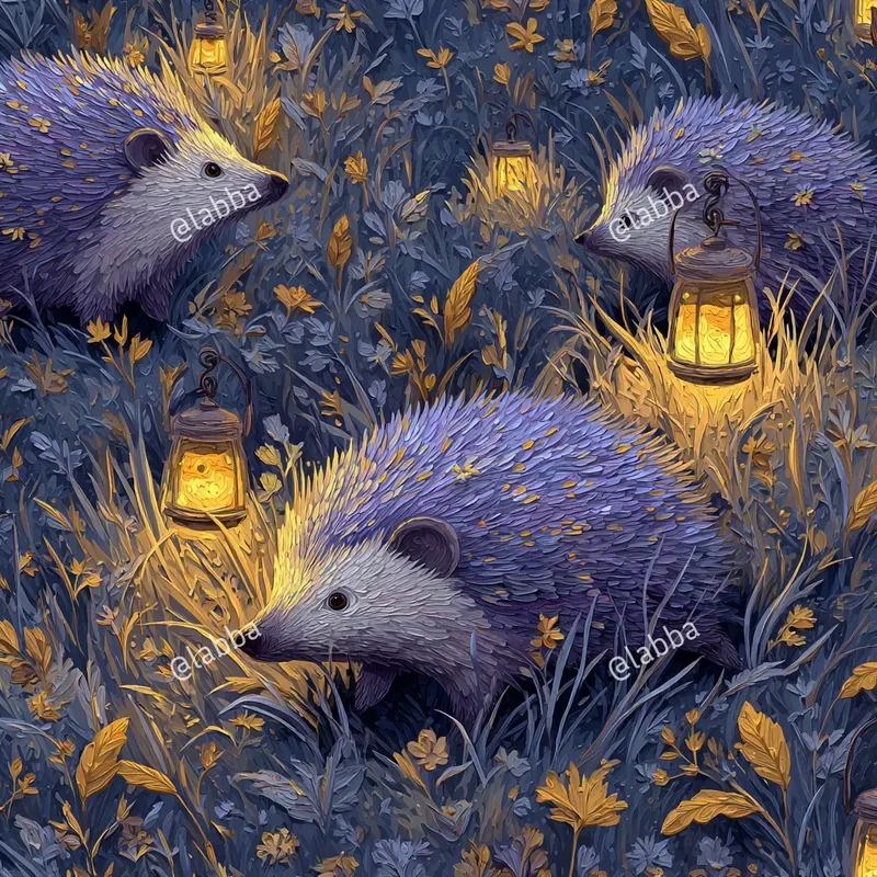 Whimsical Woodland Oil Patterns