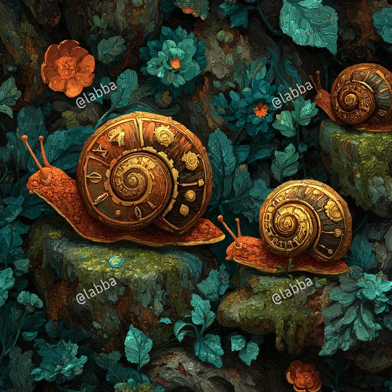 Whimsical Woodland Oil Patterns