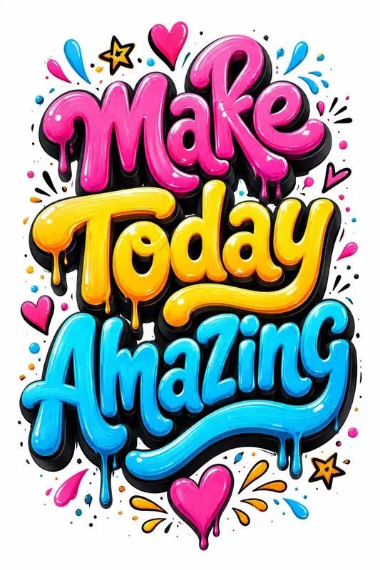 3D Bubble Typography Generator