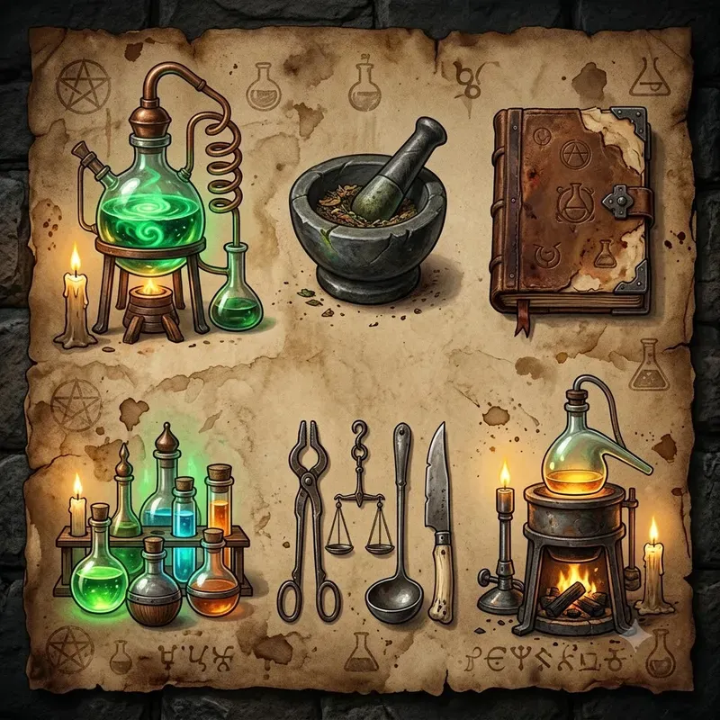Tabletop Dungeon Prop Sheet Builders