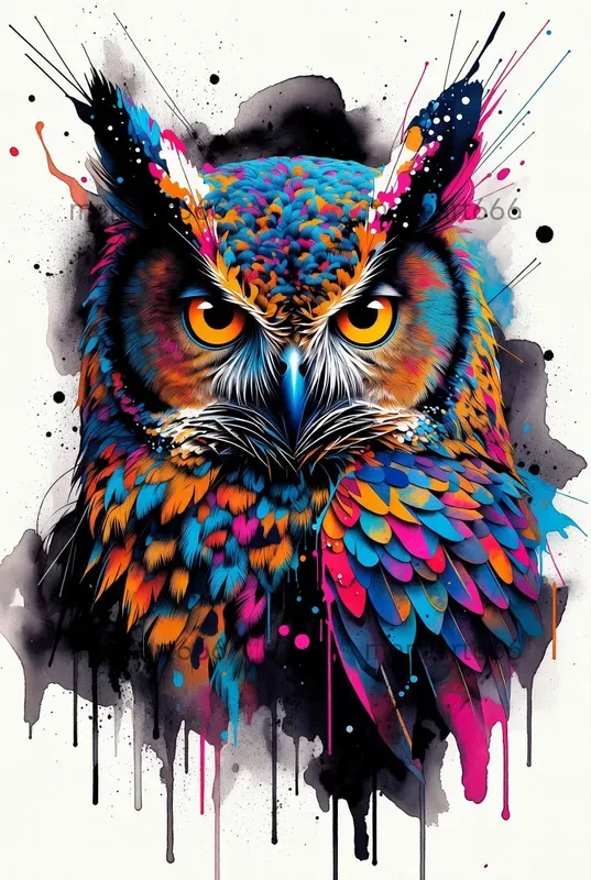 Neon Graffiti Soul Splashes