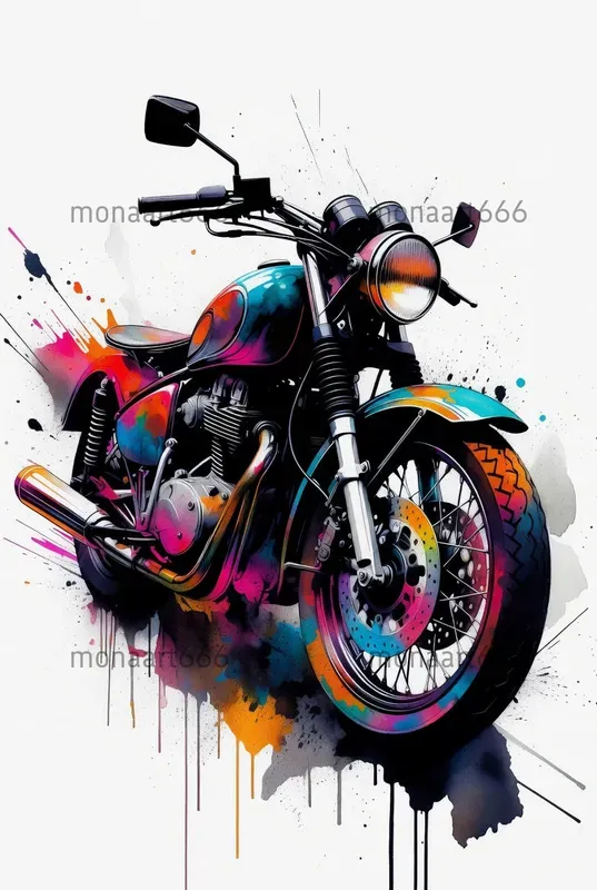 Neon Graffiti Soul Splashes
