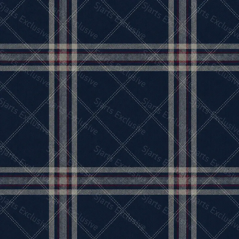 Executive Plaid Pattern Suites