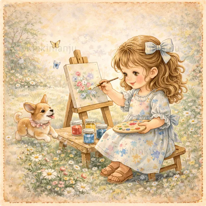Vintage Storybook Girl Collections