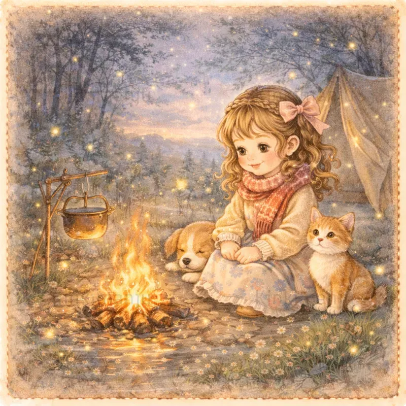 Vintage Storybook Girl Collections