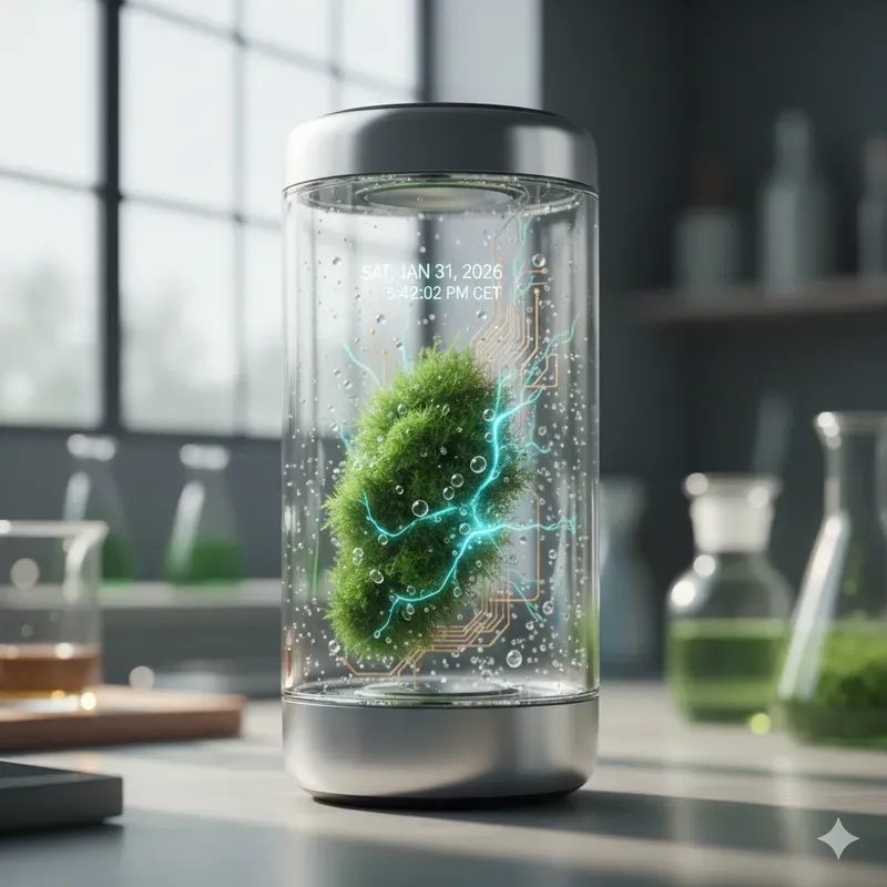 Futuristic Biotech Glass Devices