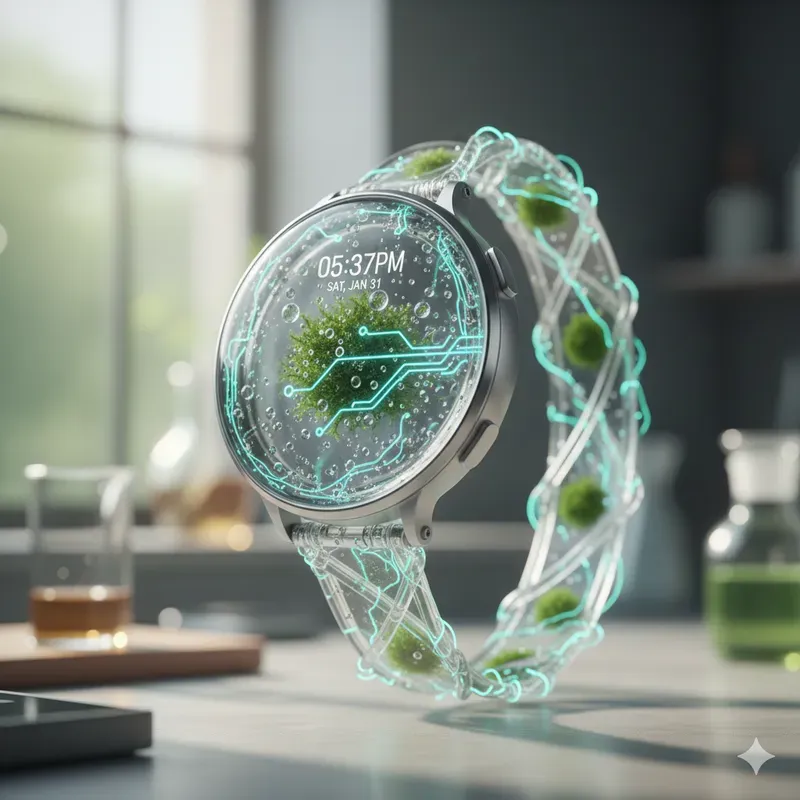 Futuristic Biotech Glass Devices