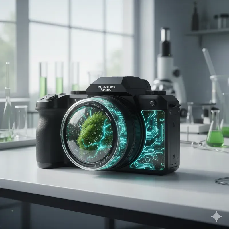 Futuristic Biotech Glass Devices