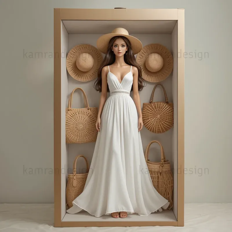 Chic Fashion Doll Display Boxes