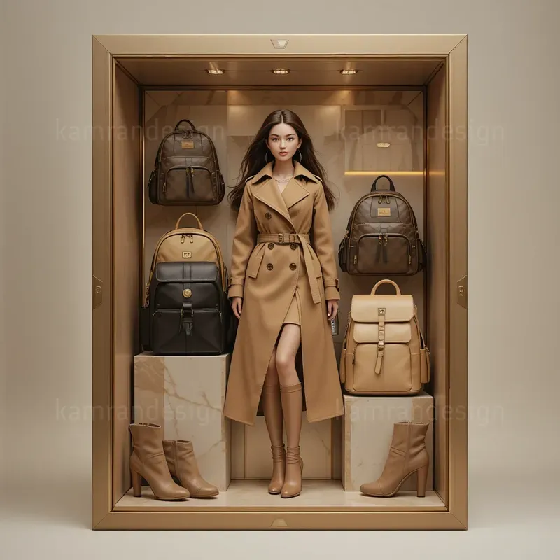 Chic Fashion Doll Display Boxes