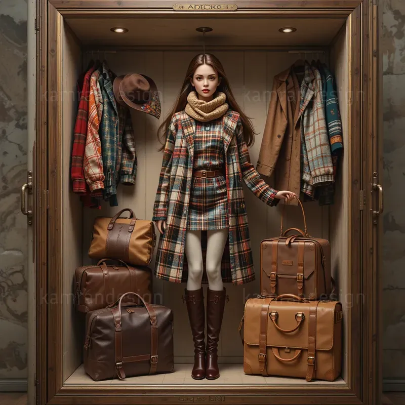 Chic Fashion Doll Display Boxes