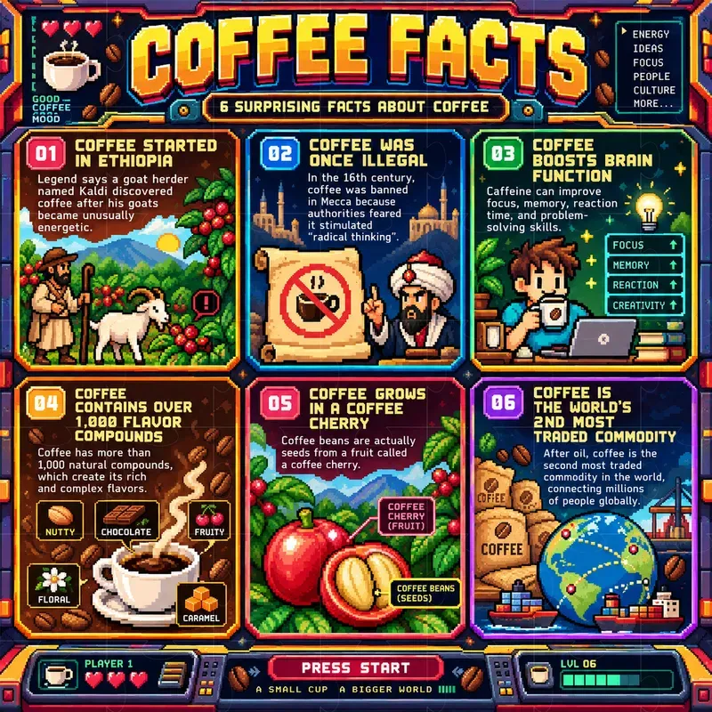 Retro Pixel Art Infographic Posters