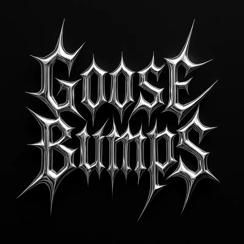 Heavy Metal Chrome Wordmarks