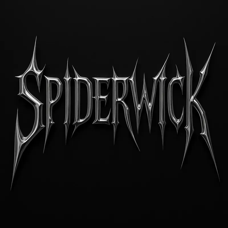 Heavy Metal Chrome Wordmarks