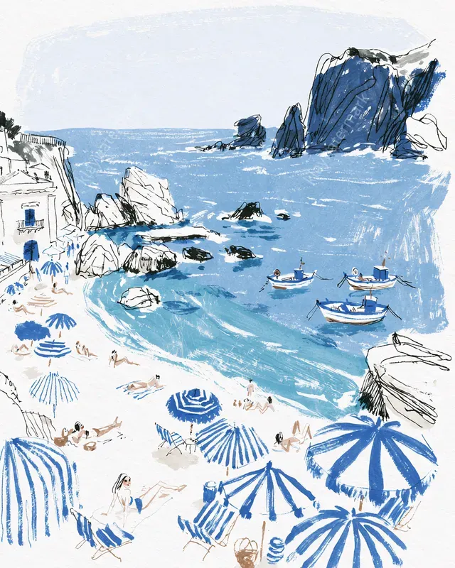 Dolce Vita Vol 4 Amalfi Sketchbooks