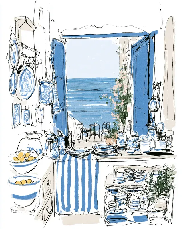 Dolce Vita Vol 4 Amalfi Sketchbooks
