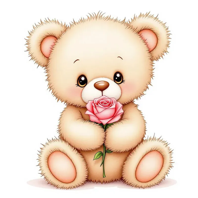 Cute Kawaii Animal Illustrations