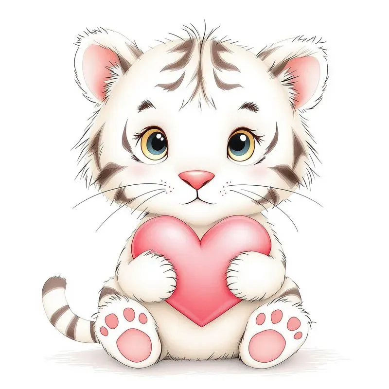 Cute Kawaii Animal Illustrations