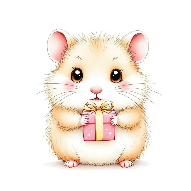 Cute Kawaii Animal Illustrations