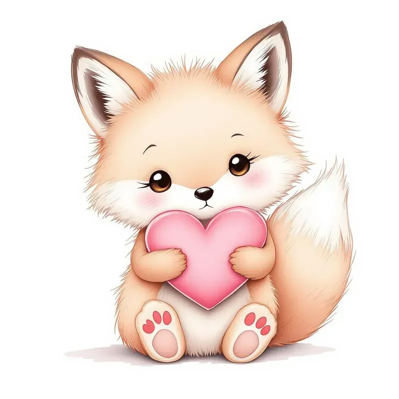 Cute Kawaii Animal Illustrations