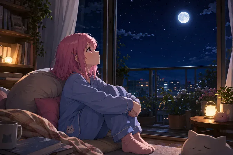 Anime Cozy Room Portraits