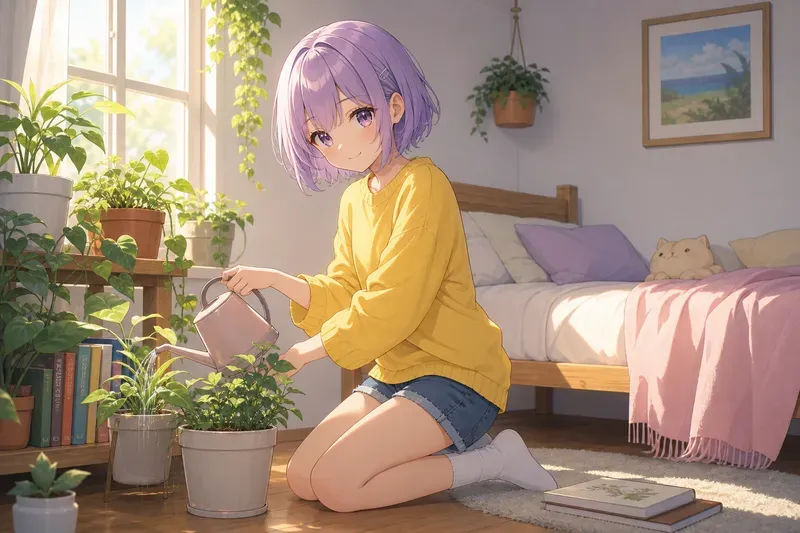 Anime Cozy Room Portraits
