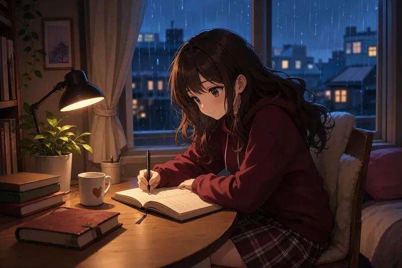Anime Cozy Room Portraits