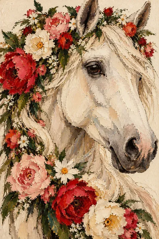Bold Impasto Art