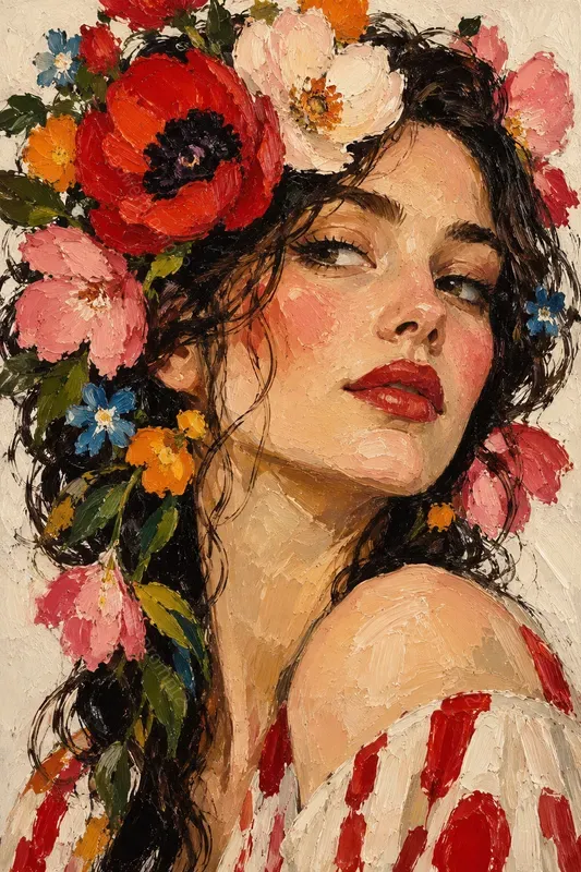 Bold Impasto Art