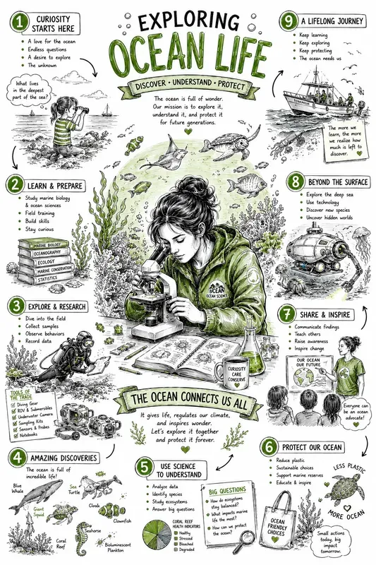 Hand Drawn Life Story Infographics