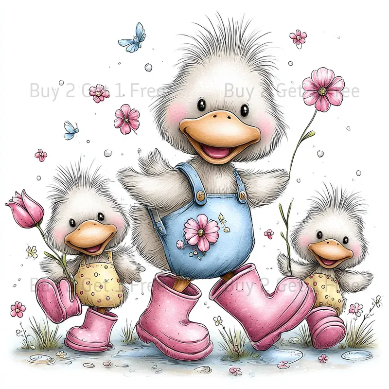 Spring Mothers Day Heirloom Clipart