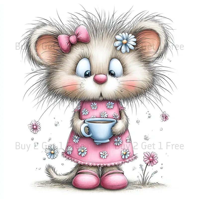 Spring Mothers Day Heirloom Clipart