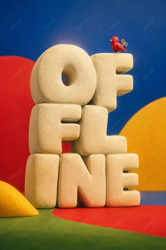 Colossal Type Playground Posters