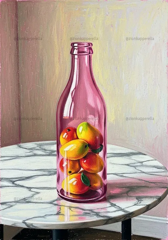 Filled Glass Bottles