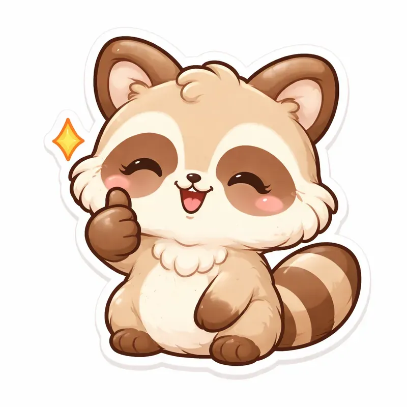 Ultracute Kawaii Chibi Animal Stickers