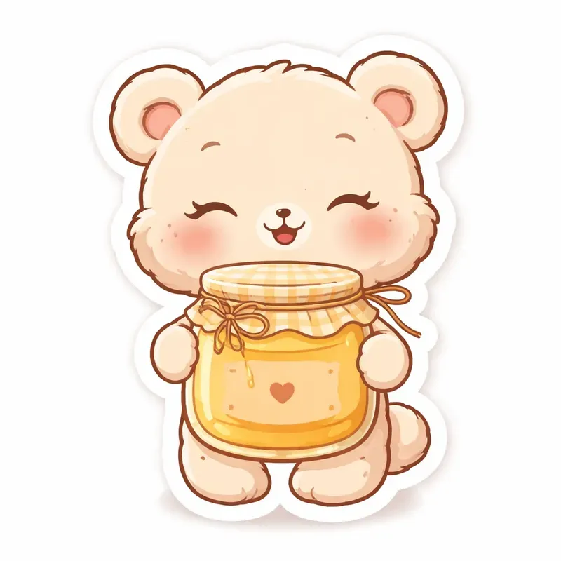 Ultracute Kawaii Chibi Animal Stickers